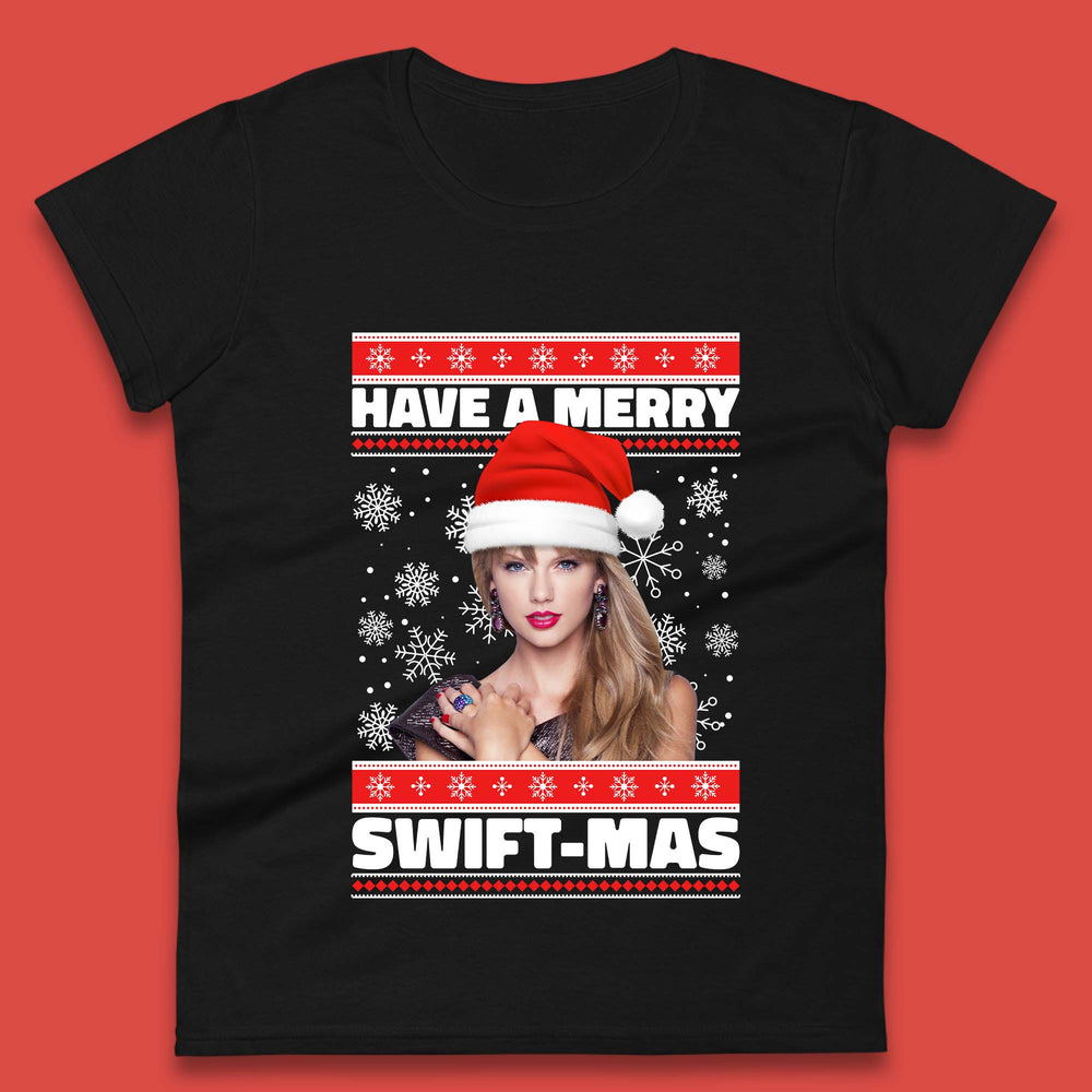 Swiftmas Christmas Womens T-Shirt