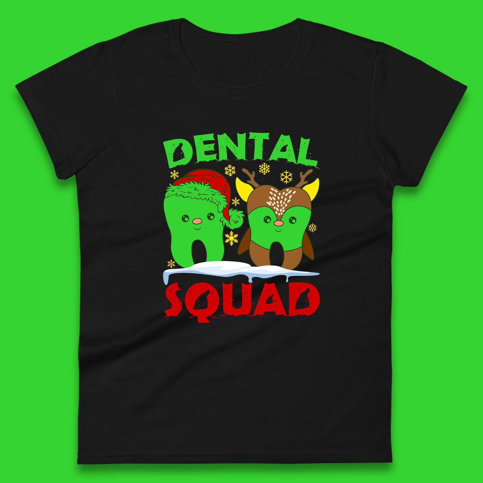 christmas dental squad t shirt