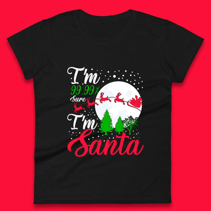 christmas santa womens t shirt