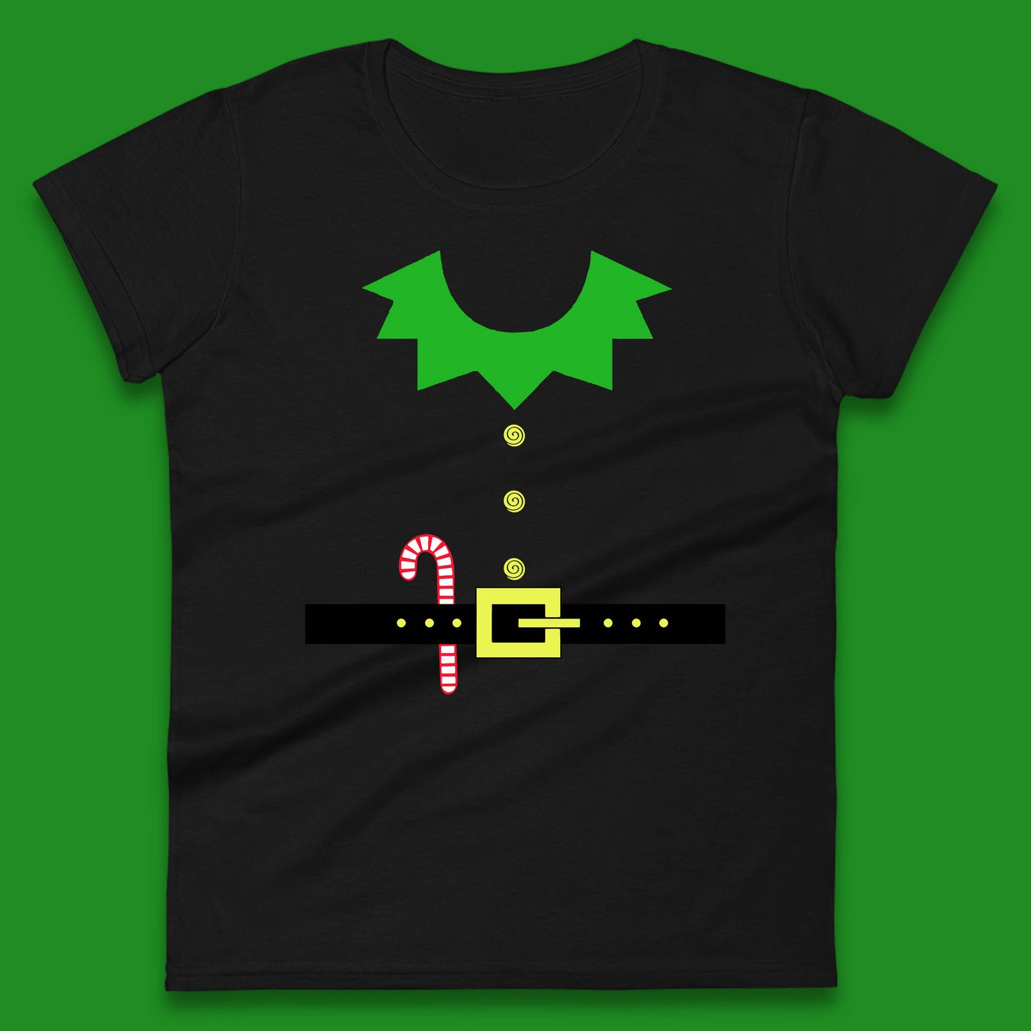 christmas elf costume christmas candy t shirt