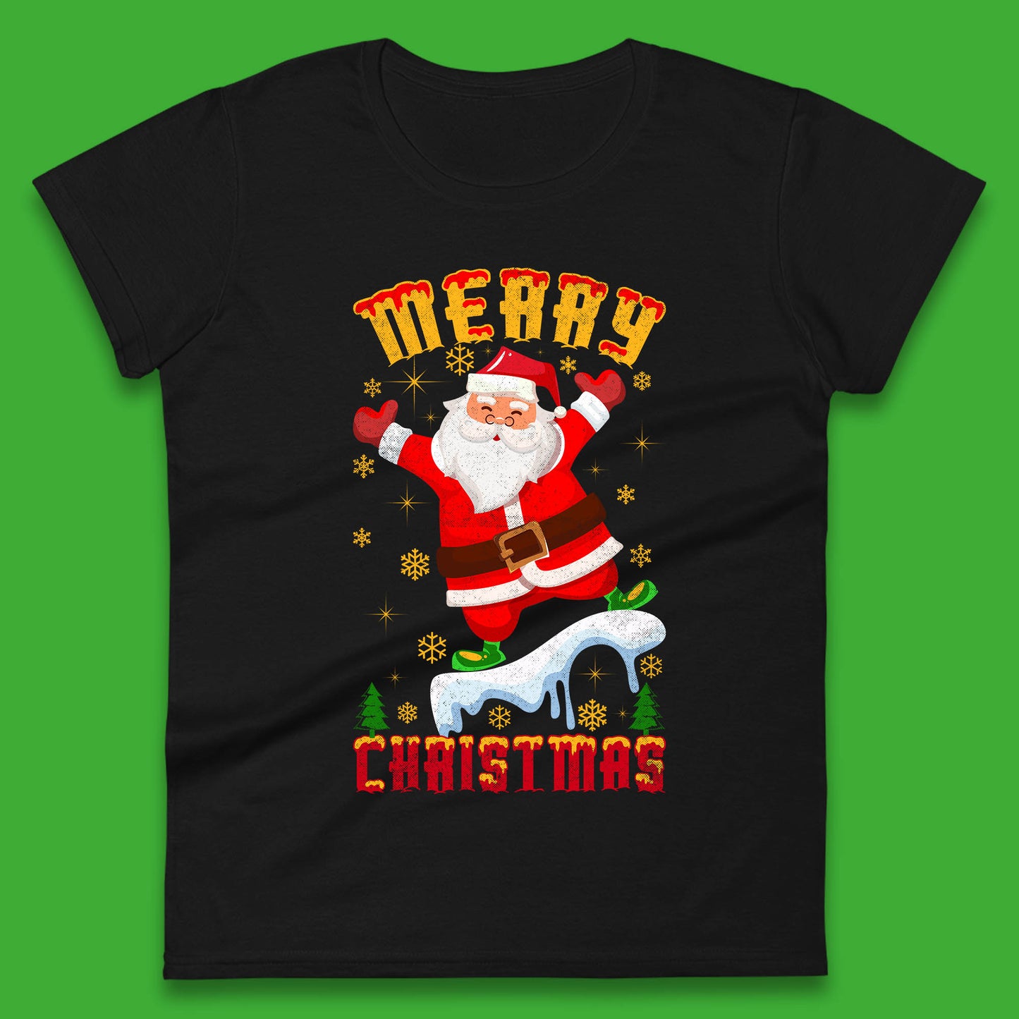 merry christmas santa claus t shirt