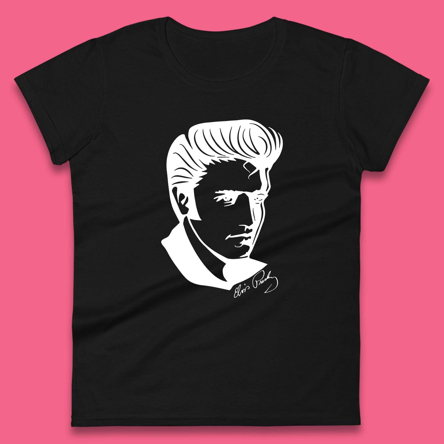 Elvis Presley American Singer King Of Rock And Roll Elvis Presley Lovers Womens Tee Top