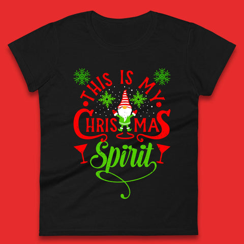 Christmas Spirit Womens T-Shirt