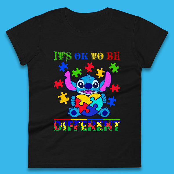 Disney Stitch Autism Womens T-Shirt