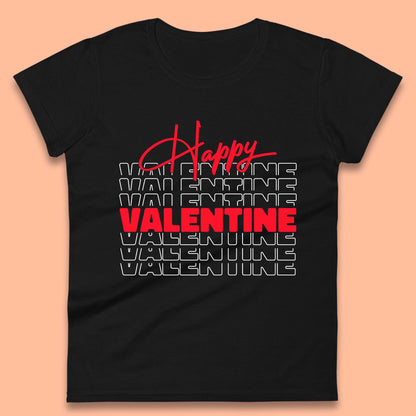 Happy Valentine Day Womens T-Shirt