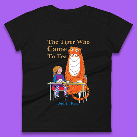 The Tiger Who Came To Tea Womens T-Shirt