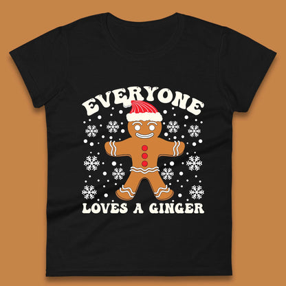 Gingerbread Christmas Womens T-Shirt
