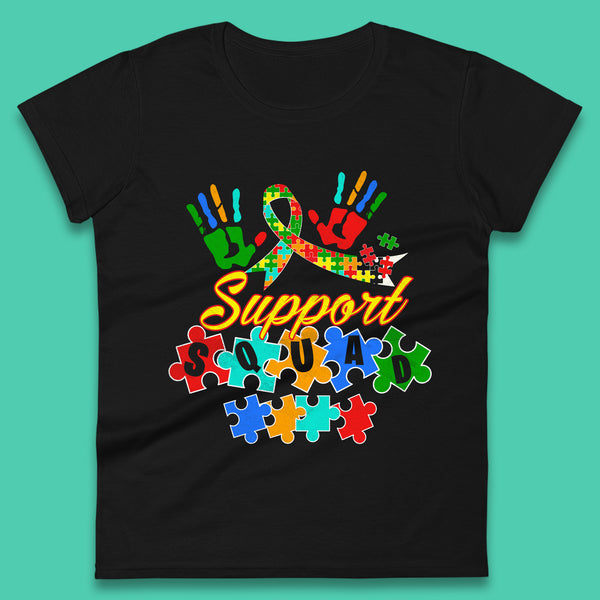 Autism Support Squad Womens T-Shirt