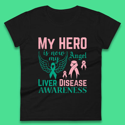My Hero Is Now My Angel Womens T-Shirt
