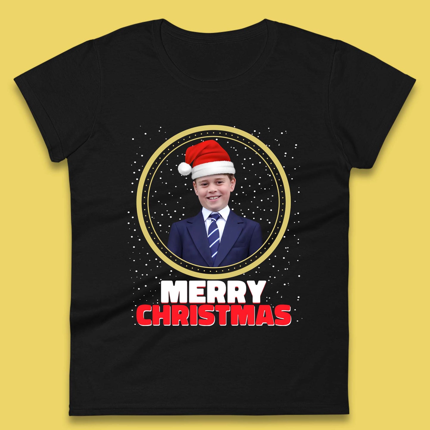 Prince George Christmas Womens T-Shirt