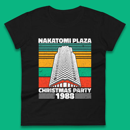 Nakatomi Plaza Christmas Party Womens T-Shirt