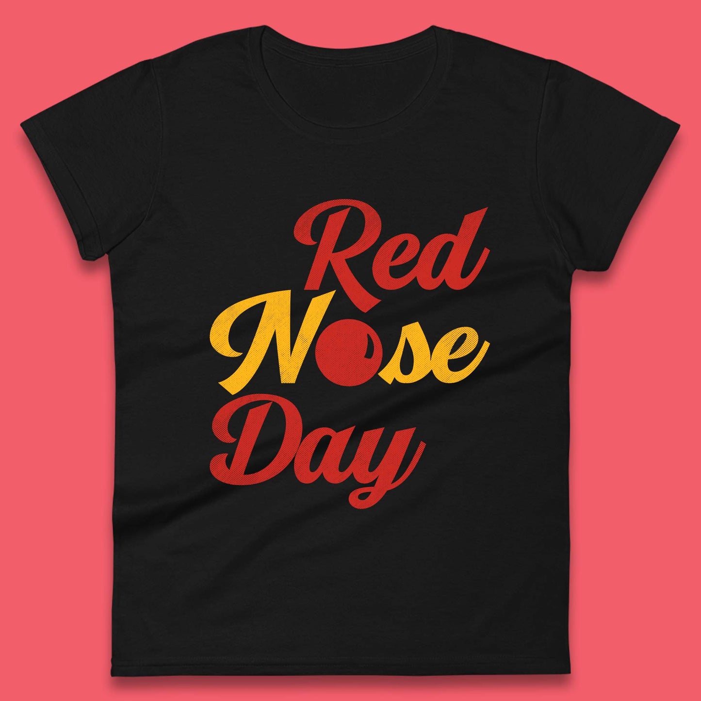 Red Nose Day Womens T-Shirt
