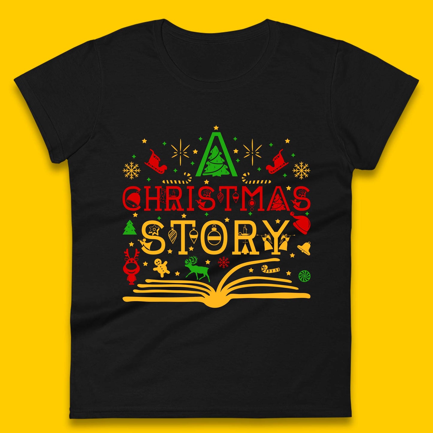 a christmas story womens tee