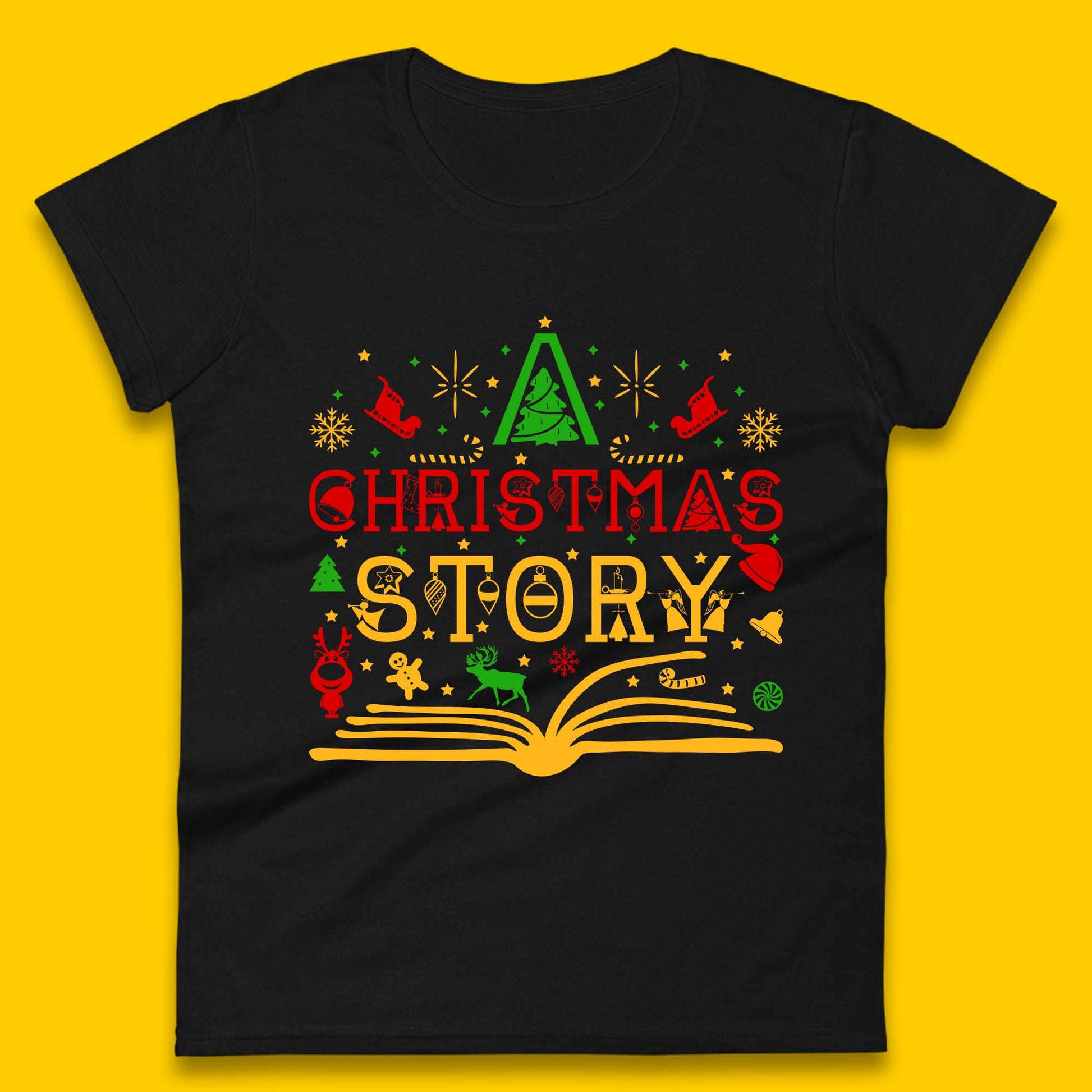 a christmas story womens tee