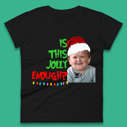 Jolly Enough Hasbulla Christmas Womens T-Shirt