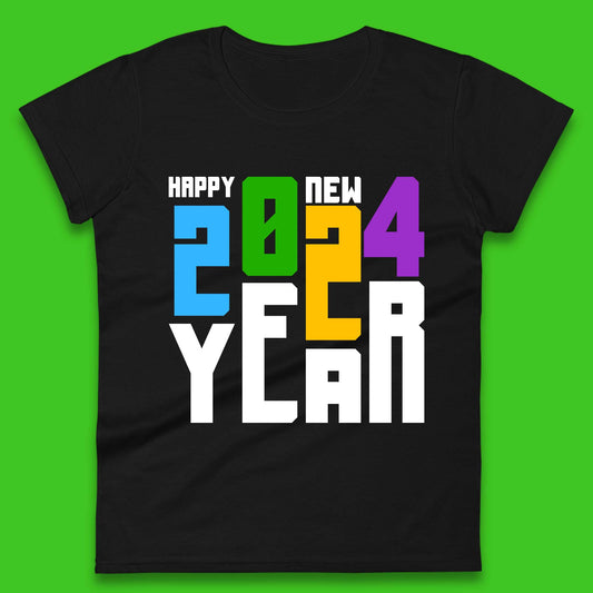 Happy New Year 2024 Womens T-Shirt
