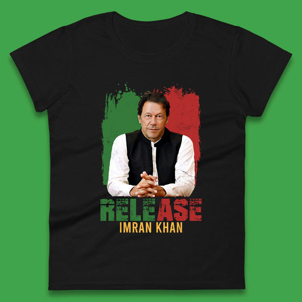 Release Imran Khan Prisoner No 804 Stand With Imran Khan Pakistan Womens Tee Top