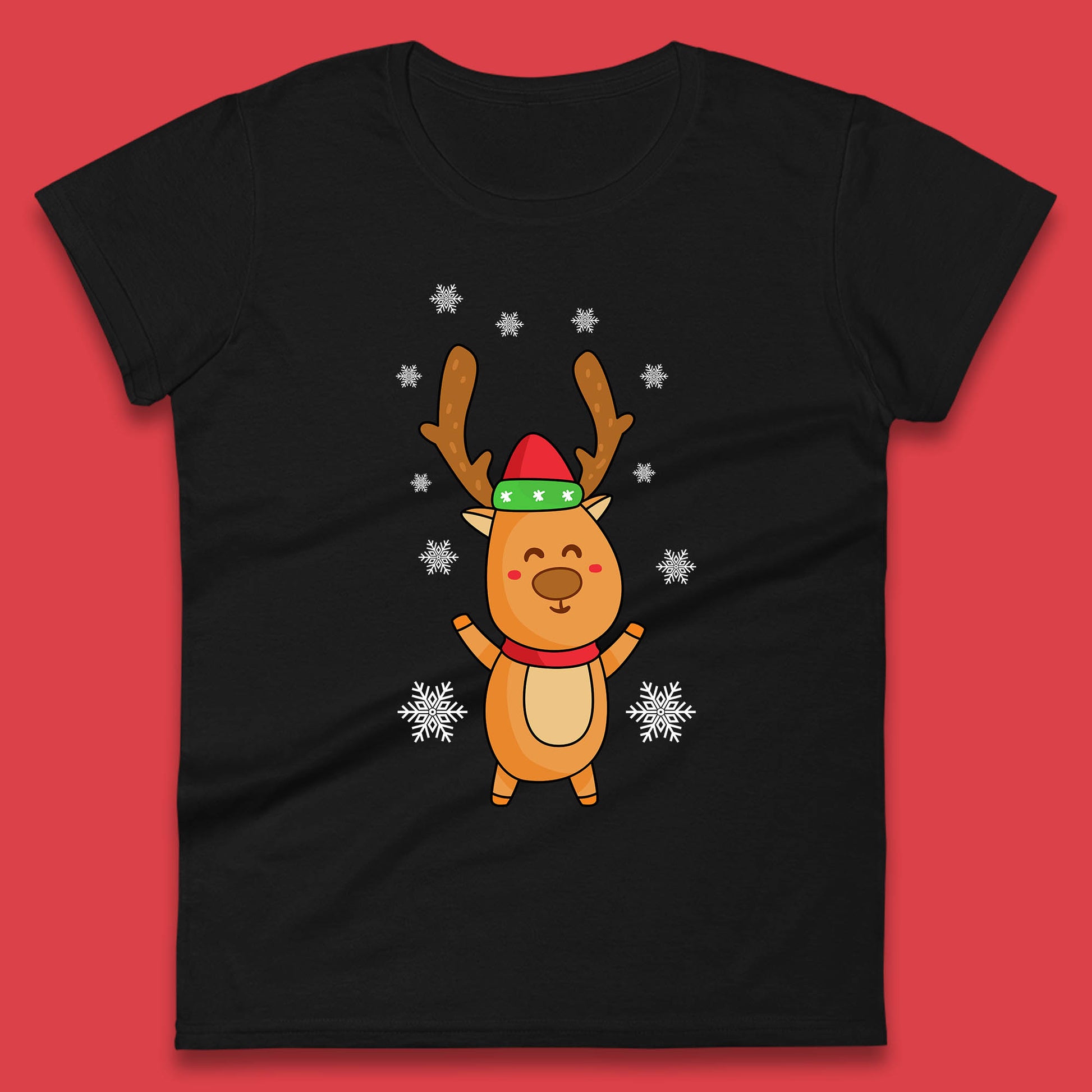 christmas reindeer t shirt