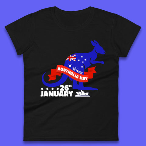 Happy Australia Day Womens T-Shirt