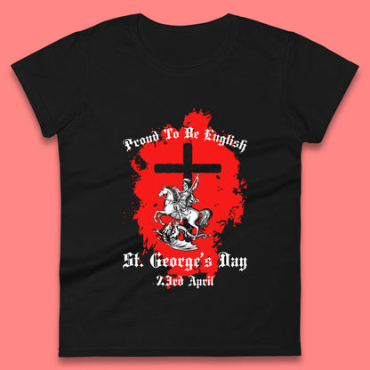 St. George's Day Womens T-Shirt
