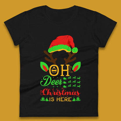 oh deer christmas is here tee