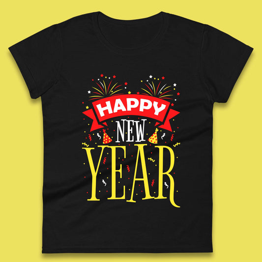 Happy New Year Celebrations Womens T-Shirt