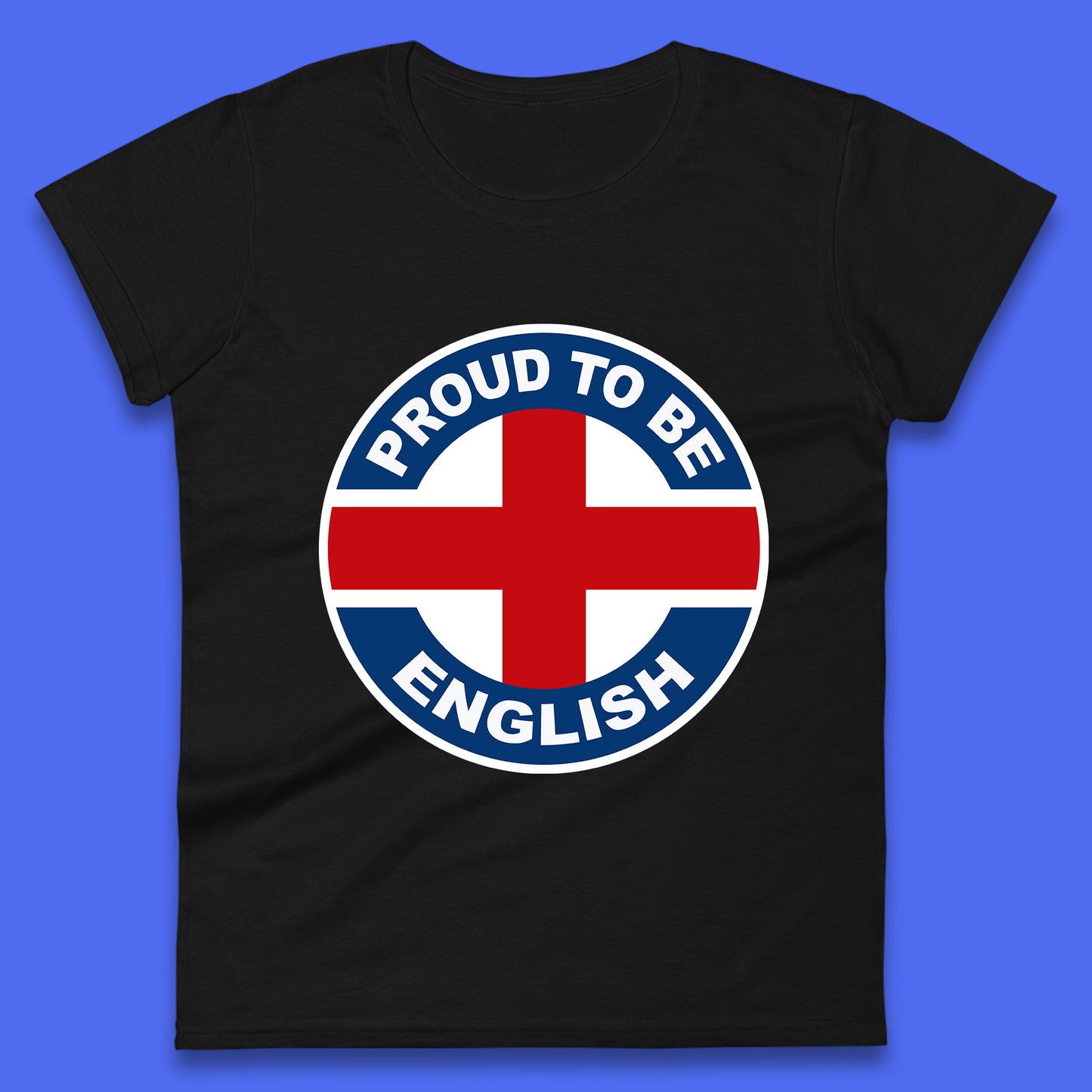Proud To Be English Flag of England Union Jack, British flag, UK flag Proud English Pride Womens Tee Top