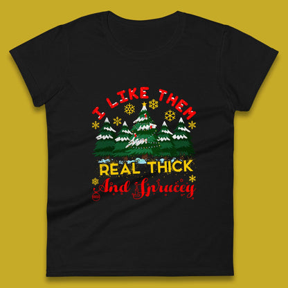 christmas tree women's t shirt