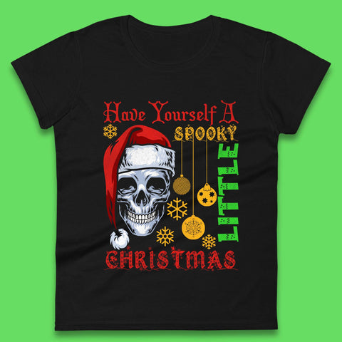 Spooky Little Christmas Womens T-Shirt