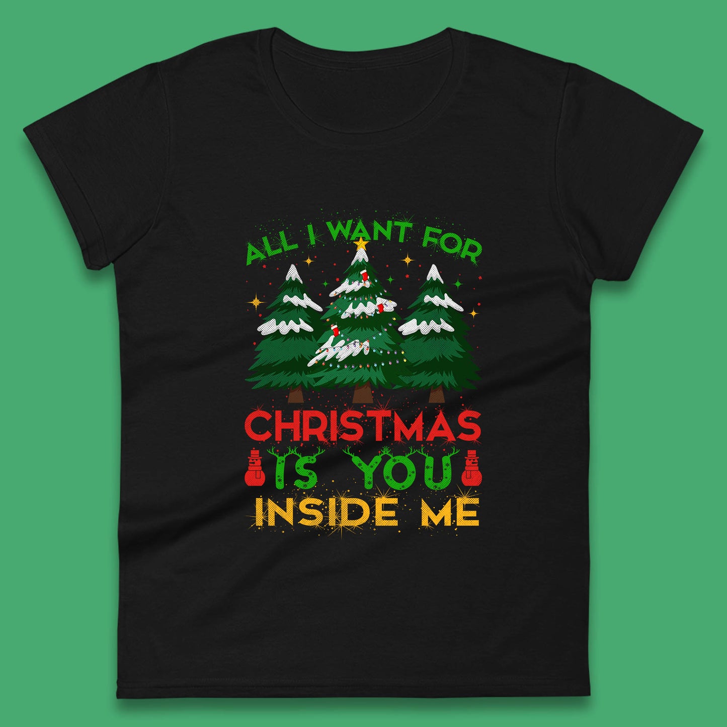 christmas tree womens top
