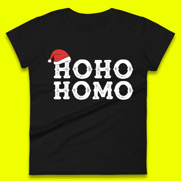 Homosexual LGBTQ Christmas Womens T-Shirt