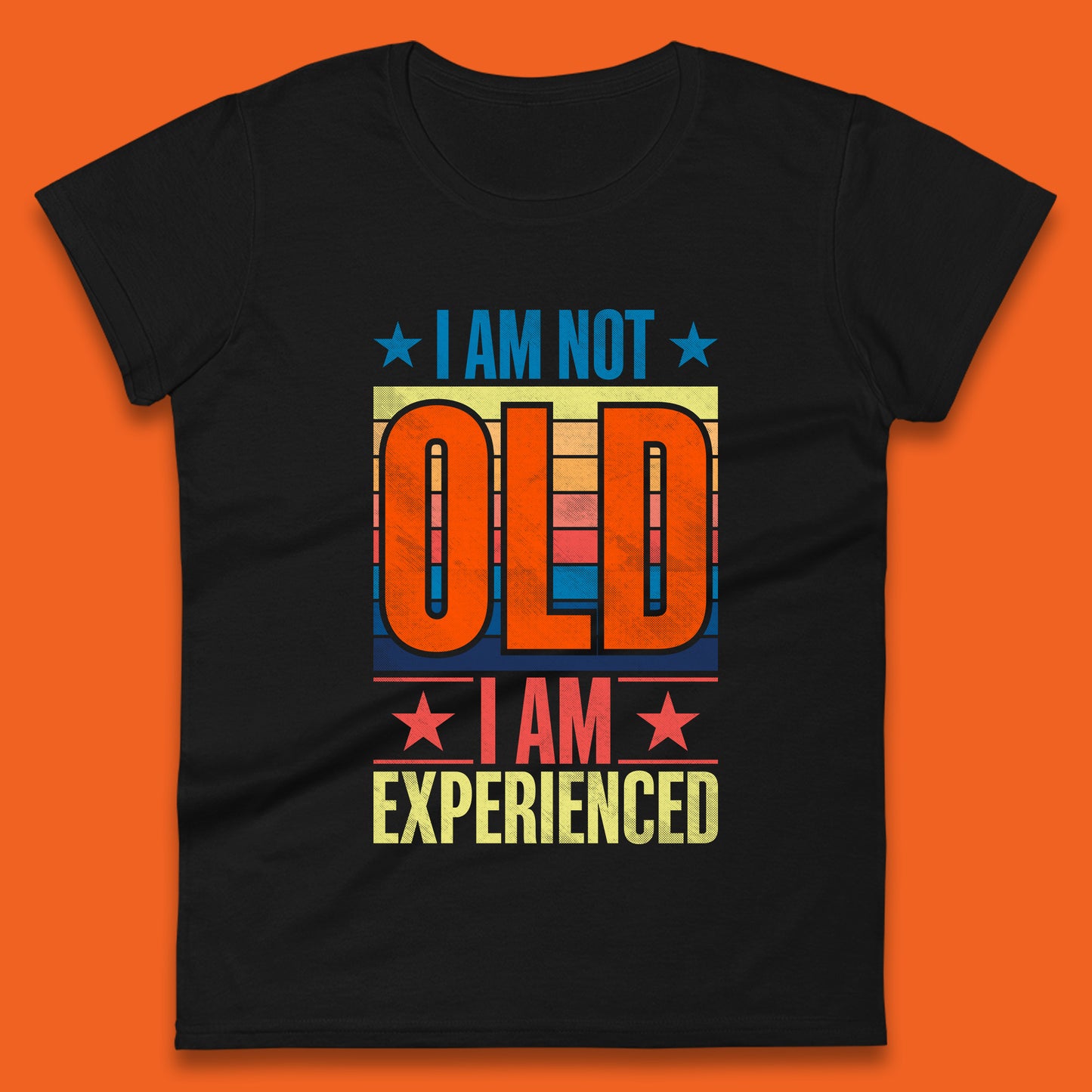 I'm Not Old Man I'm Experienced Funny Saying Retired Old Man Retirement Funny Quote Womens Tee Top