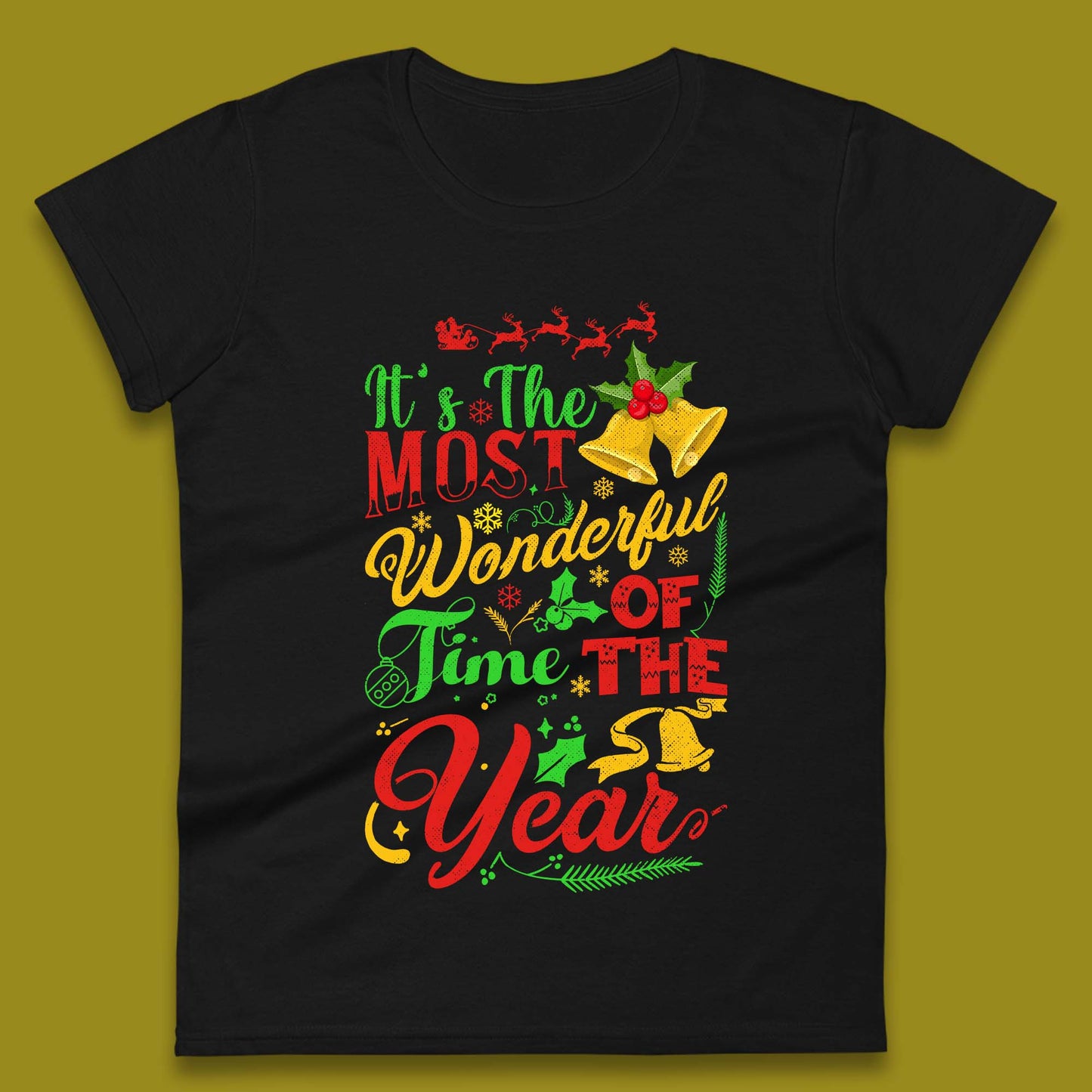 Wonderful Christmas Womens T-Shirt