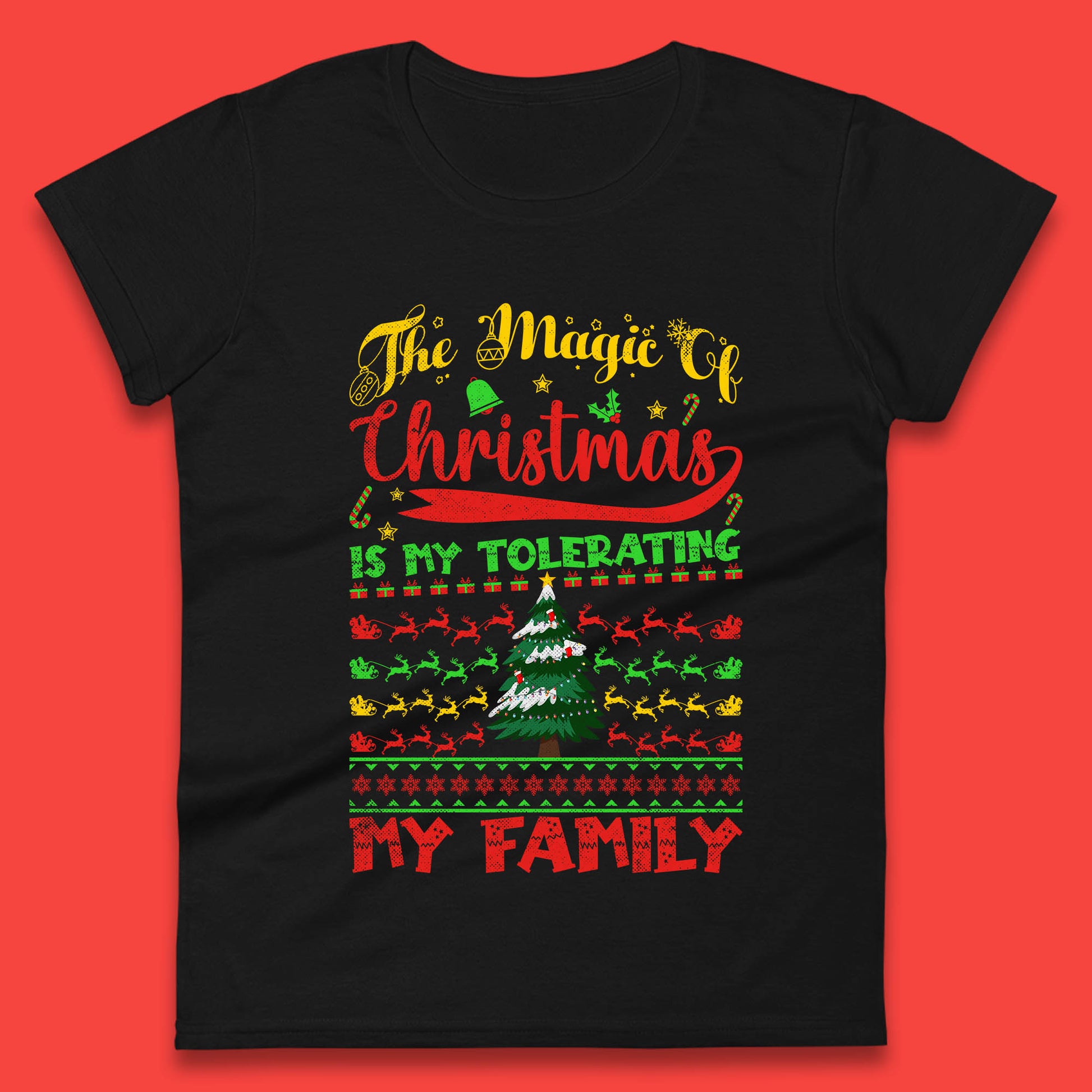 christmas quote womens t shirt