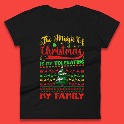 christmas quote womens t shirt