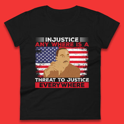 Martin Luther King Quotes Womens T-Shirt