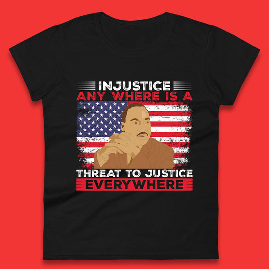 Martin Luther King Quotes Womens T-Shirt