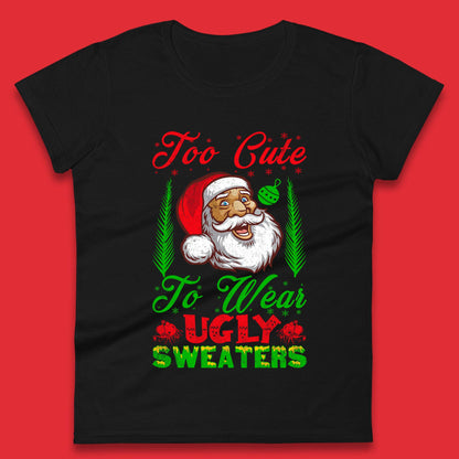 Ugly Sweaters Christmas Womens T-Shirt