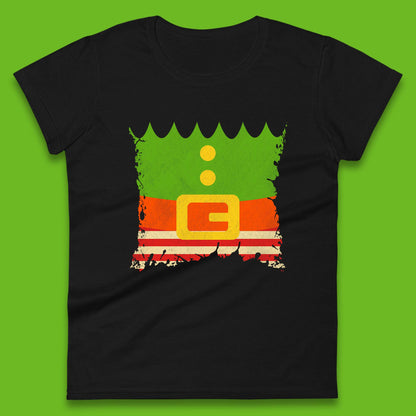 christmas santa claus dress womens t shirt