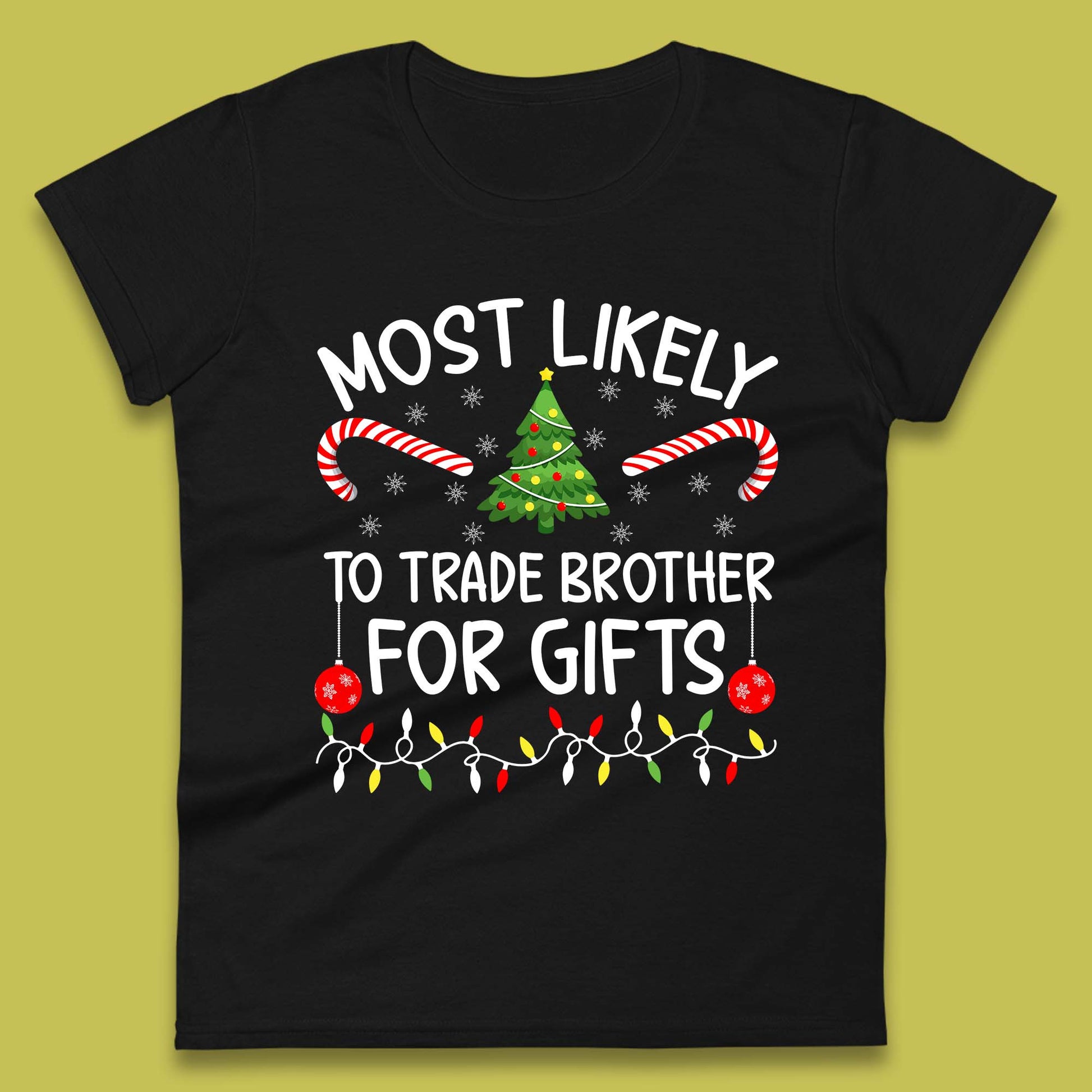 trade brother for christmas gifts womens t shirt