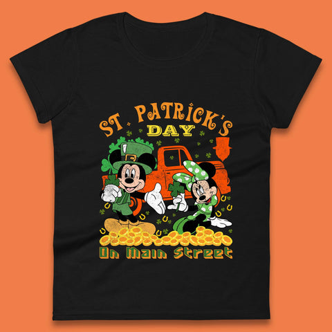 Disney St. Patrick's Day Womens T-Shirt