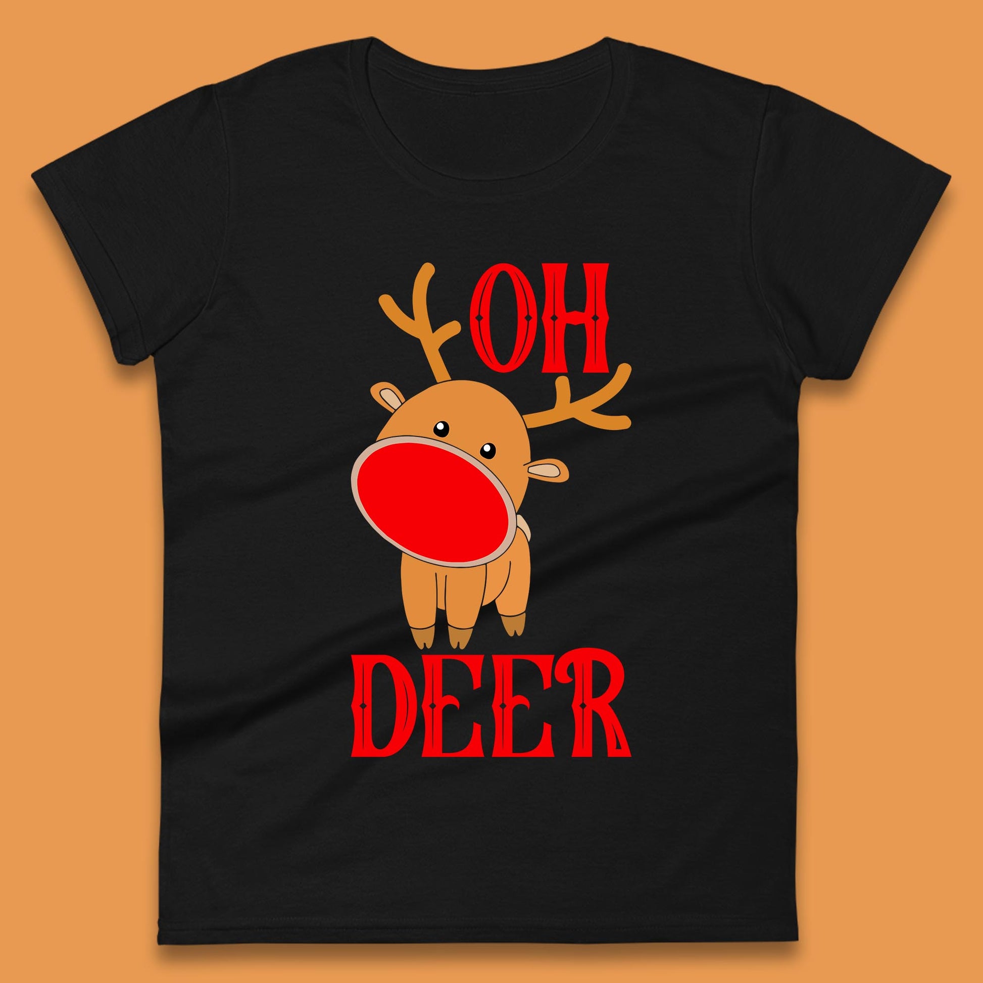 reindeer t shirt women's