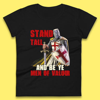 St George Day England Warrior Womens T-Shirt