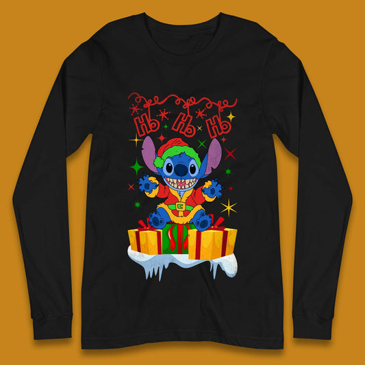 Elf Stitch Christmas Long Sleeve T-Shirt