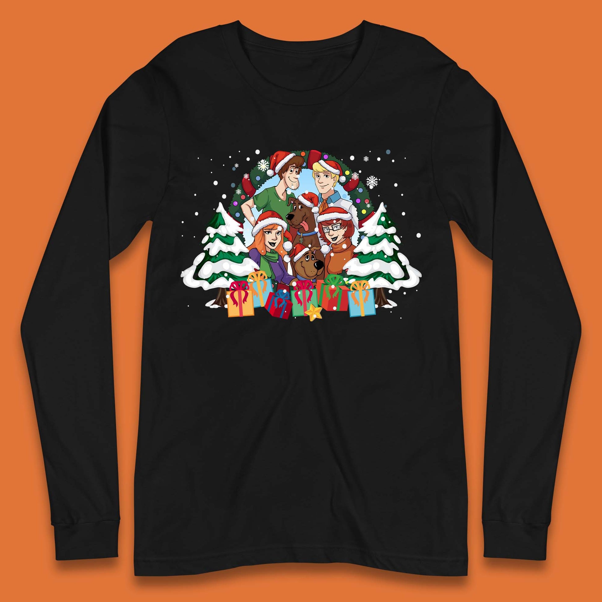 scooby doo and friends long sleeve t shirt