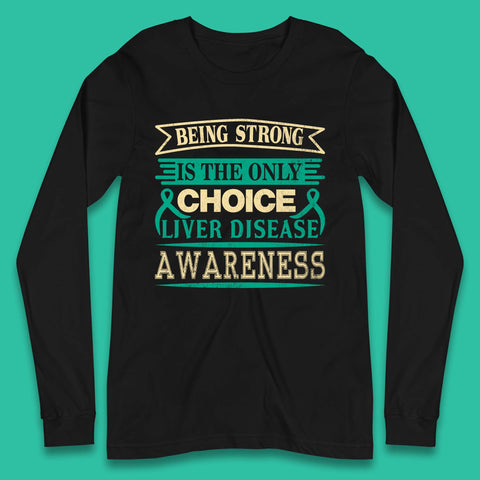 Liver Disease Awareness Long Sleeve T-Shirt