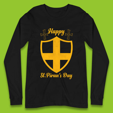 Happy St. Piran's Day Long Sleeve T-Shirt