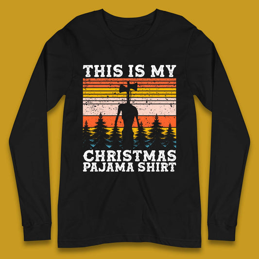 Alien Siren Head Christmas Long Sleeve T-Shirt