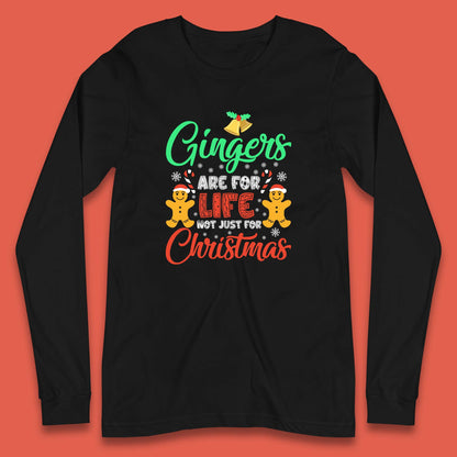 gingerbread christmas long sleeve t shirt