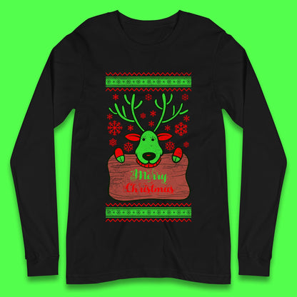merry christmas reindeer t shirt